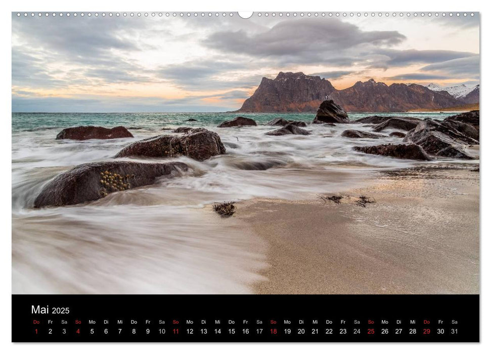 Nordnorwegen - Wundervolle Lofoten (CALVENDO Wandkalender 2025)