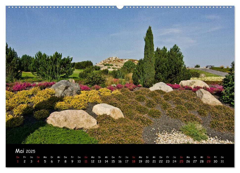 Findlingspark Nochten 2025 (CALVENDO Premium Wandkalender 2025)