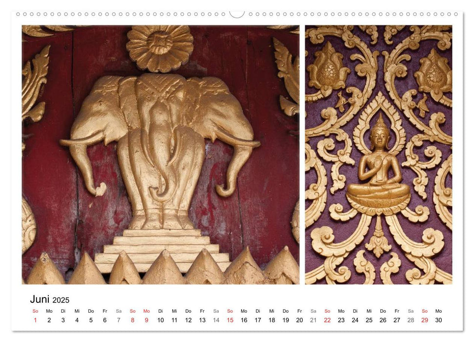 Reisefreu(n)de: Laos (CALVENDO Premium Wandkalender 2025)