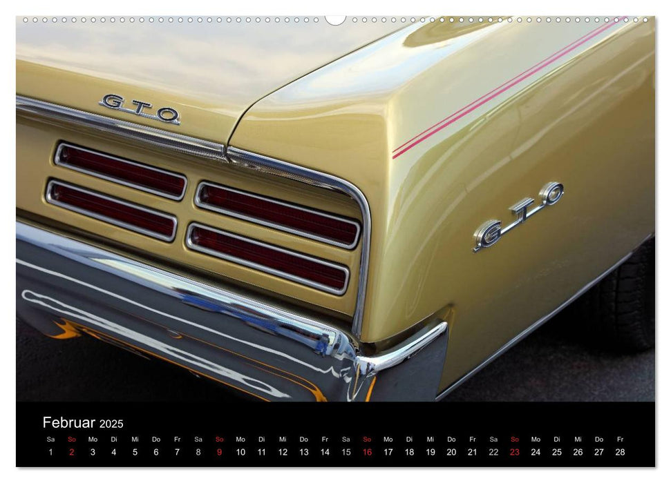 Classic Cars aus den USA (CALVENDO Premium Wandkalender 2025)