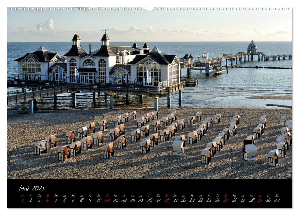 Insel Rügen - Impressionen (CALVENDO Wandkalender 2025)