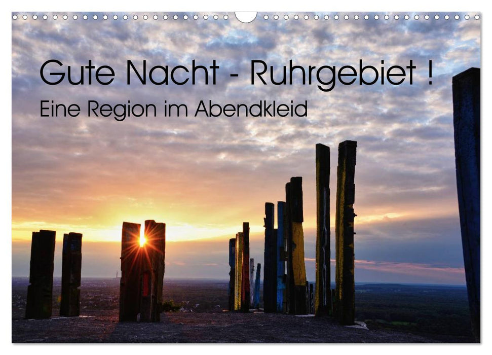 Gute Nacht - Ruhrgebiet! (CALVENDO Wandkalender 2025)