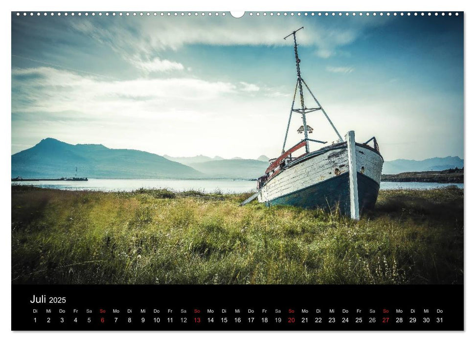 Island Impressionen von Armin Fuchs (CALVENDO Premium Wandkalender 2025)