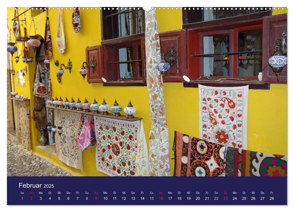 Rhodos mit Lindos und Symi (CALVENDO Premium Wandkalender 2025)