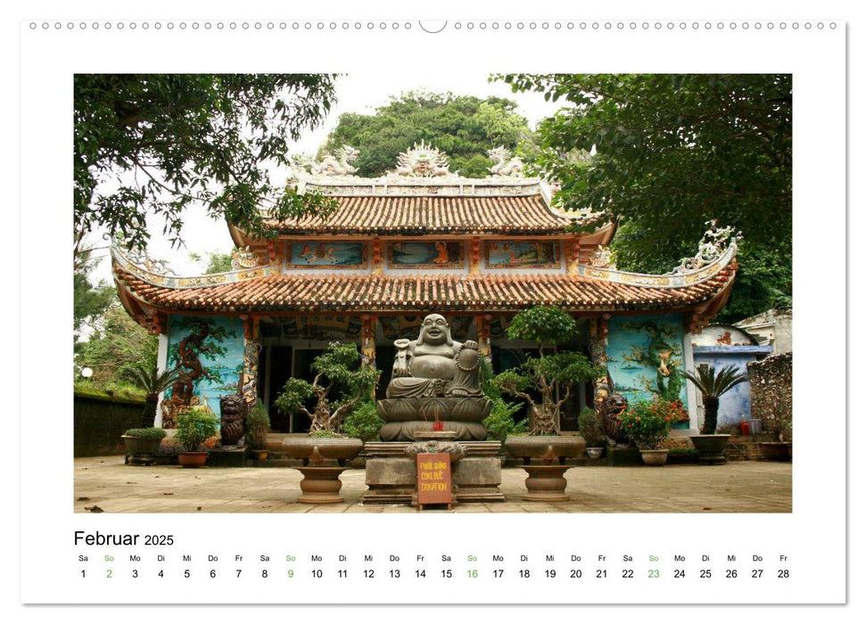 Xin Chào Vietnam (CALVENDO Premium Wandkalender 2025)