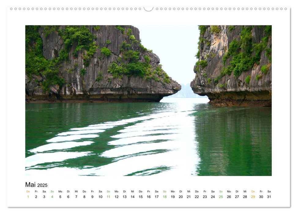 Xin Chào Vietnam (CALVENDO Premium Wandkalender 2025)