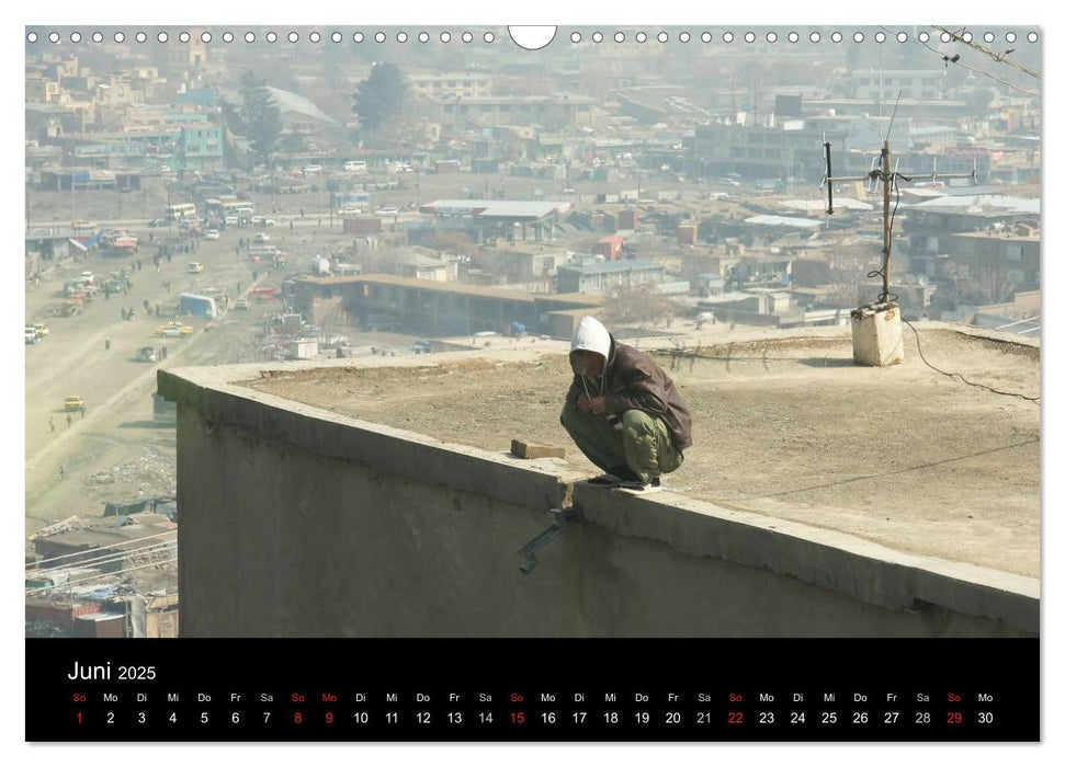 Ein Blick nach Kabul (CALVENDO Wandkalender 2025)