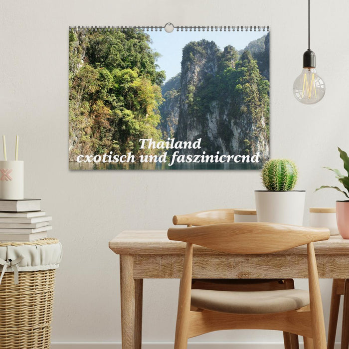 Thailand - exotisch und faszinierend (CALVENDO Wandkalender 2025)