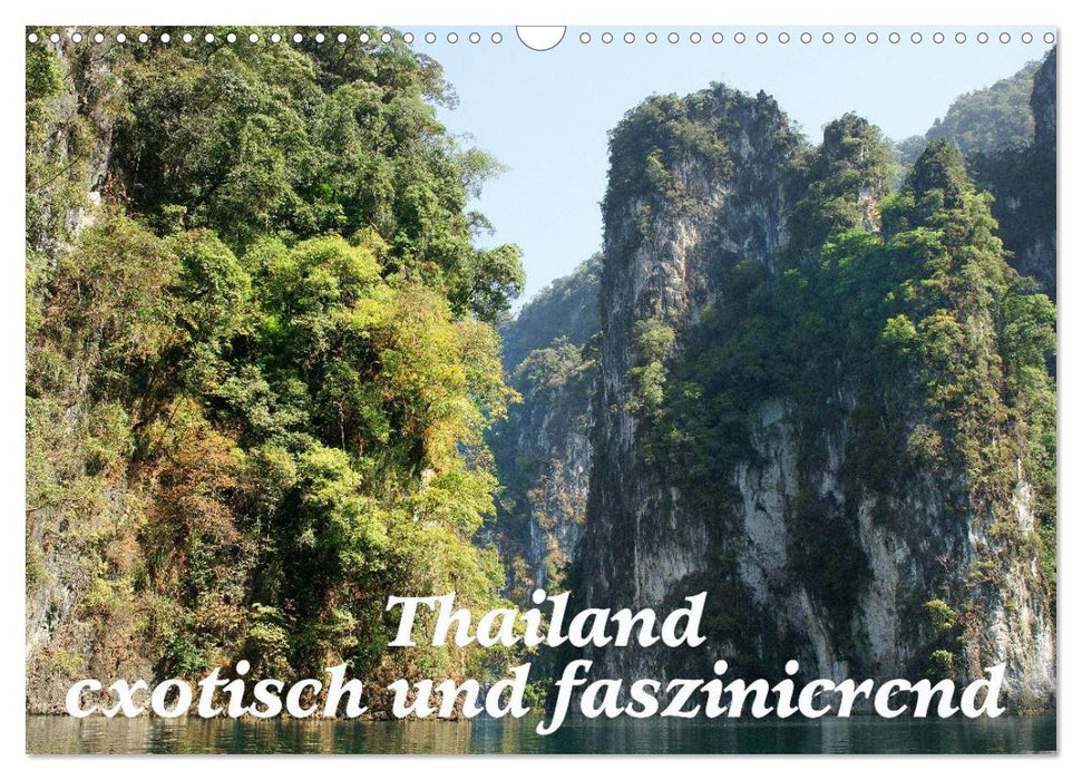 Thailand - exotisch und faszinierend (CALVENDO Wandkalender 2025)