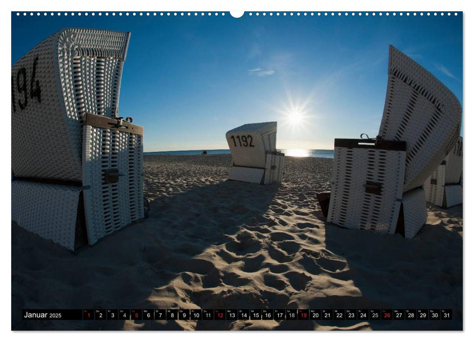 Sylt in Bildern (CALVENDO Premium Wandkalender 2025)