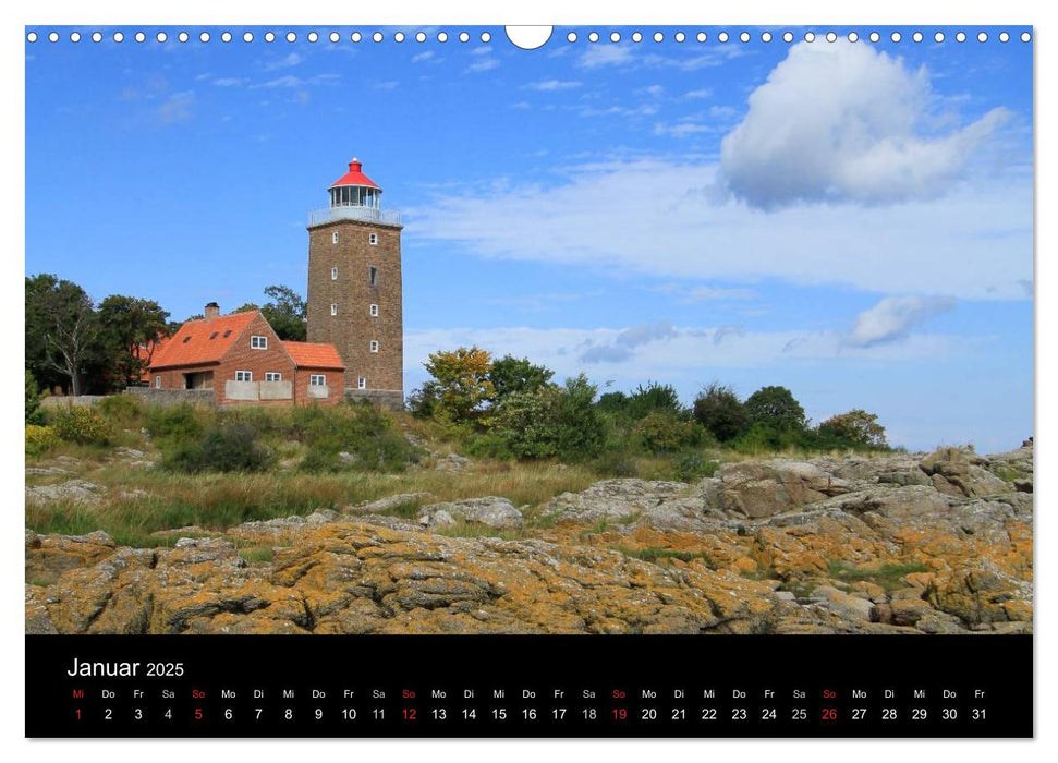 Dänemarks Bornholm 2025 (CALVENDO Wandkalender 2025)