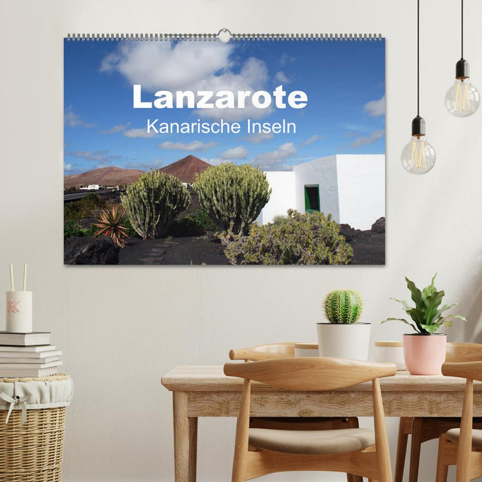 Lanzarote - Kanarische Inseln (CALVENDO Wandkalender 2025)