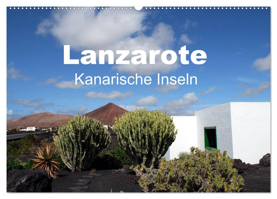 Lanzarote - Kanarische Inseln (CALVENDO Wandkalender 2025)