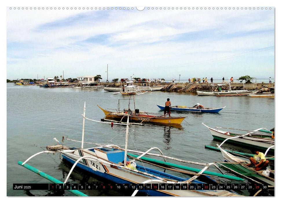 Central Visayas - Philippinen (CALVENDO Premium Wandkalender 2025)