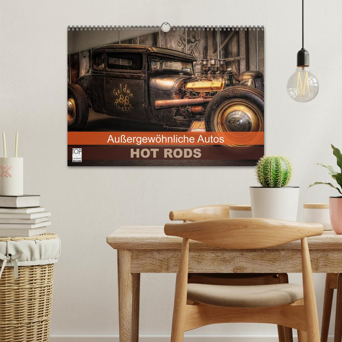 Außergewöhnliche Autos - Hot Rods (CALVENDO Wandkalender 2025)