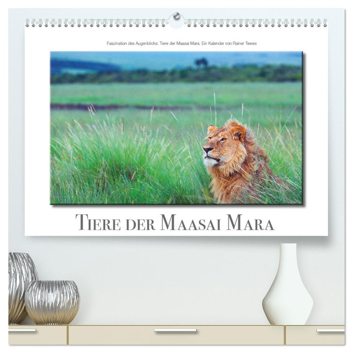 Tiere der Maasai Mara (CALVENDO Premium Wandkalender 2025)