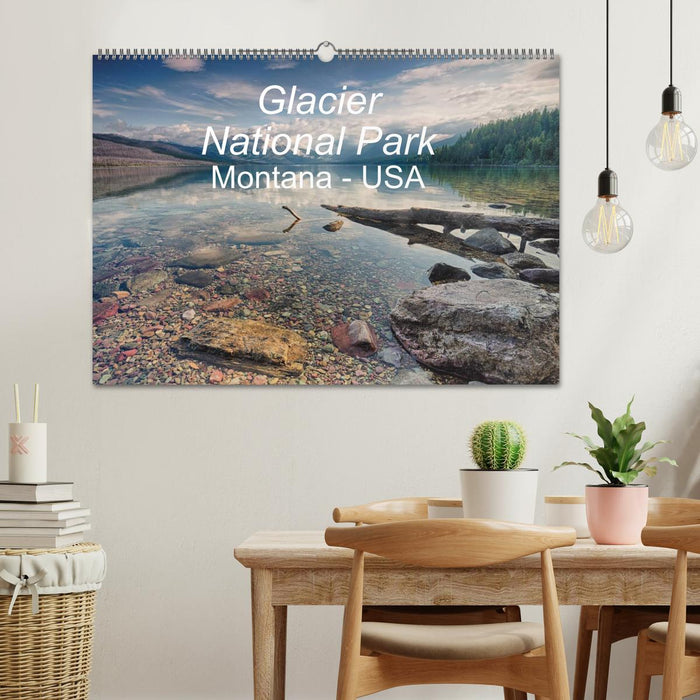 Glacier National Park Montana - USA (CALVENDO Wandkalender 2025)