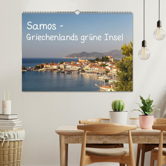 Samos - Griechenlands grüne Insel (CALVENDO Wandkalender 2025)