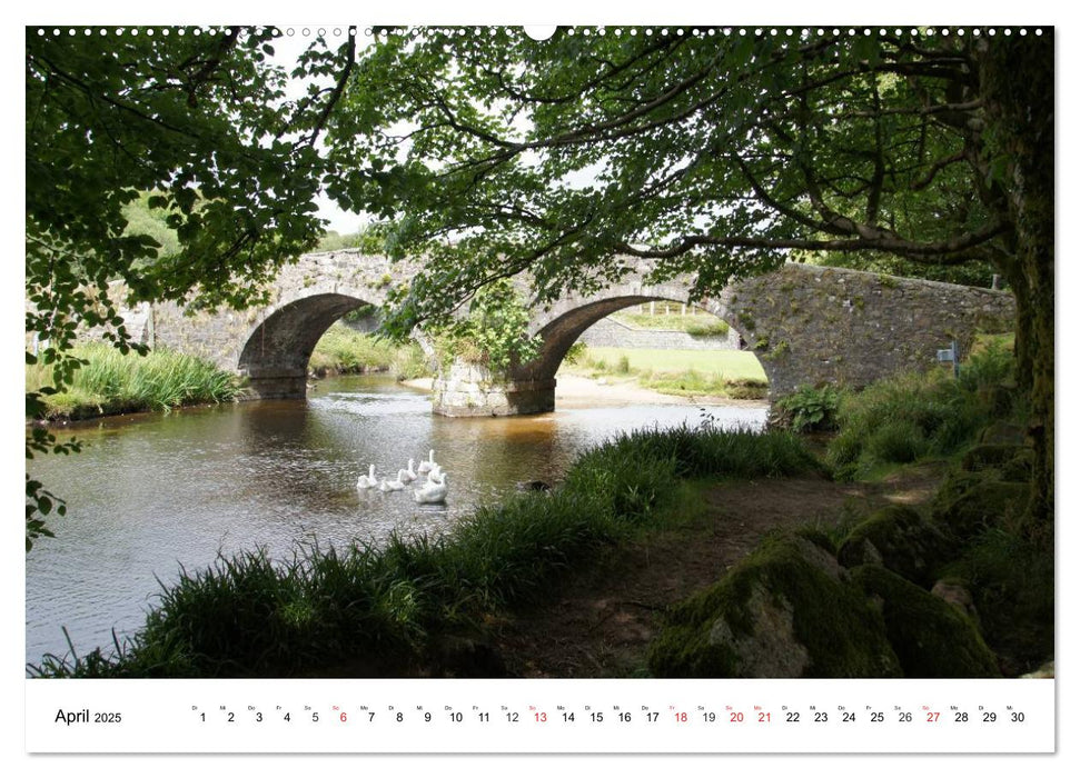 Bezauberndes - Mystisches Devon Dartmoor, Südengland (CALVENDO Premium Wandkalender 2025)