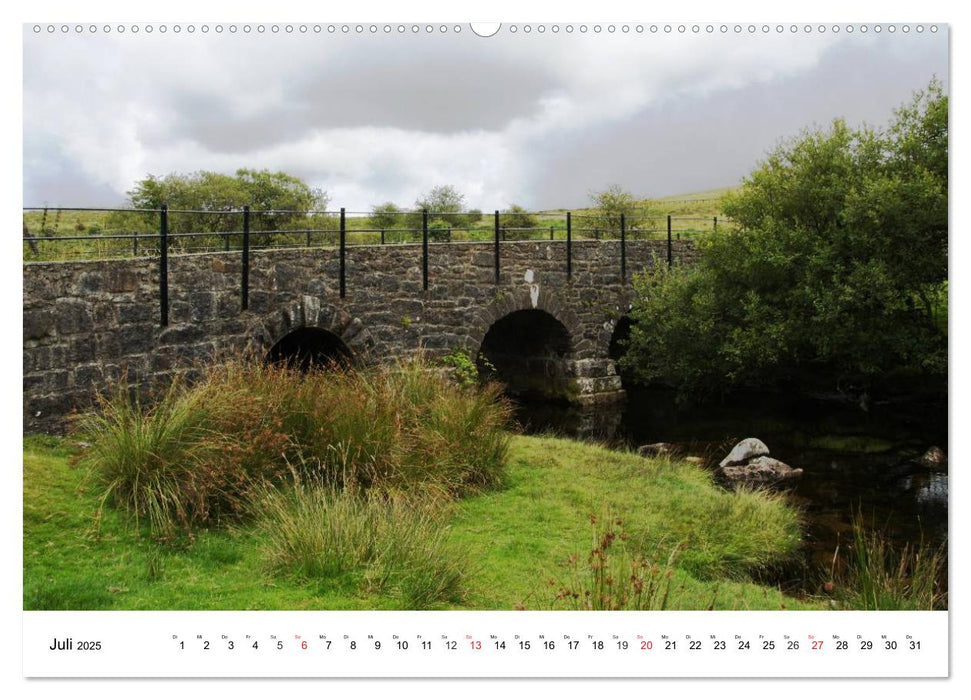 Bezauberndes - Mystisches Devon Dartmoor, Südengland (CALVENDO Premium Wandkalender 2025)