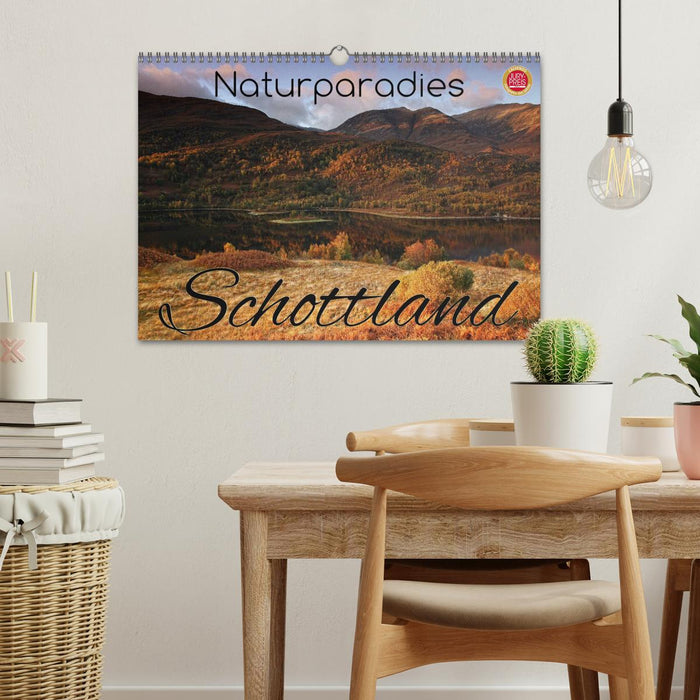 Naturparadies Schottland (CALVENDO Wandkalender 2025)