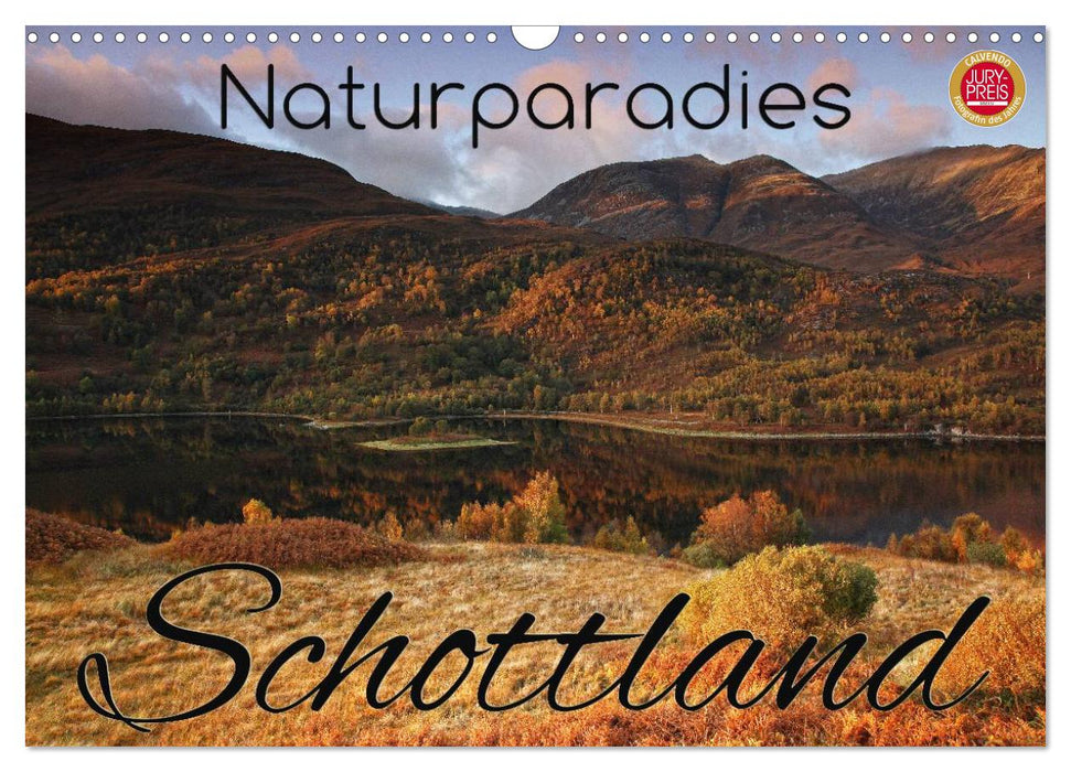 Naturparadies Schottland (CALVENDO Wandkalender 2025)