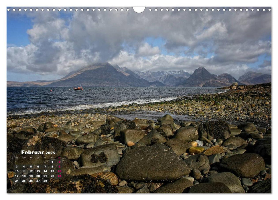 Naturparadies Schottland (CALVENDO Wandkalender 2025)