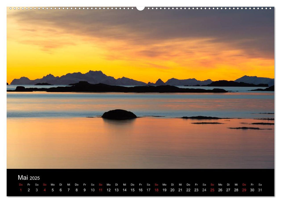 Im Licht der Lofoten (CALVENDO Premium Wandkalender 2025)