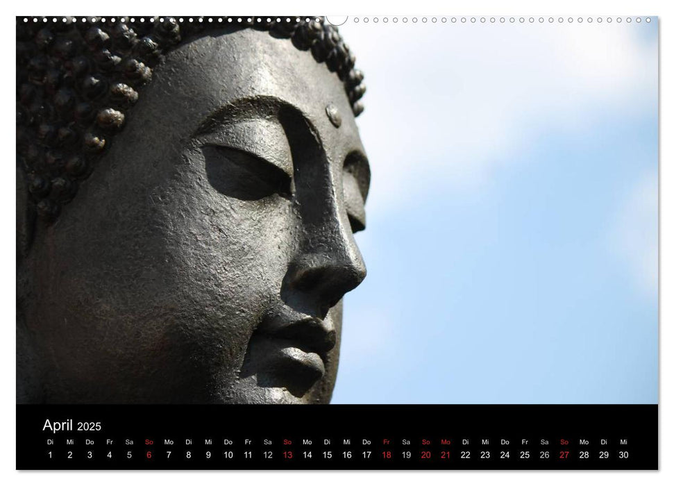 Buddha Die Schönheit liegt im Auge des Betrachters (CALVENDO Wandkalender 2025)