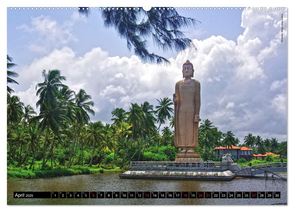 Sri Lanka 2025 – Exotische Welt (CALVENDO Premium Wandkalender 2025)