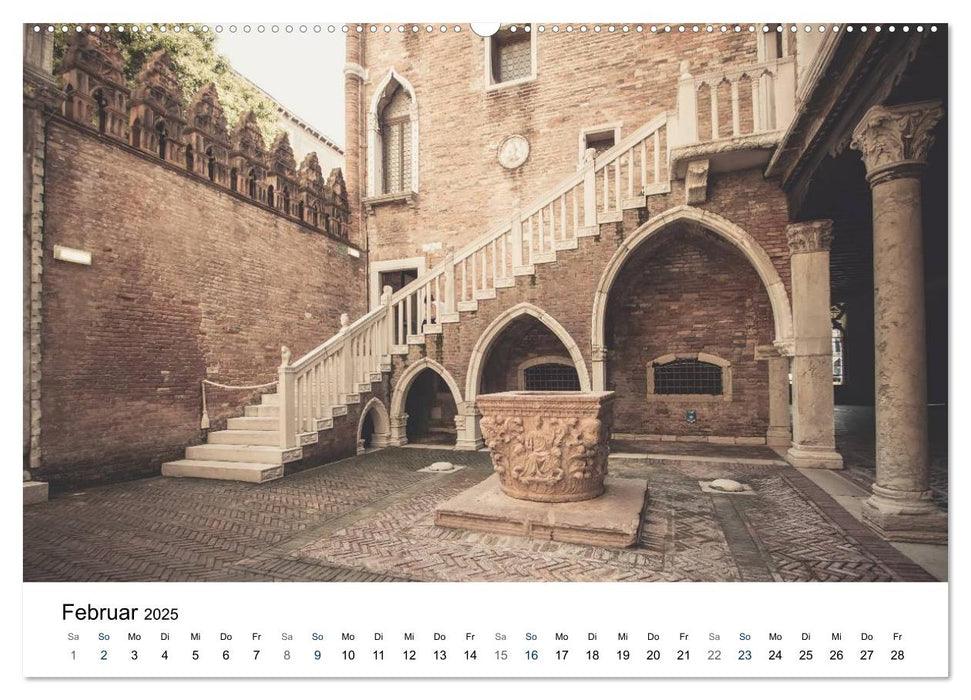 Venedig - Stille Ansichten (CALVENDO Premium Wandkalender 2025)