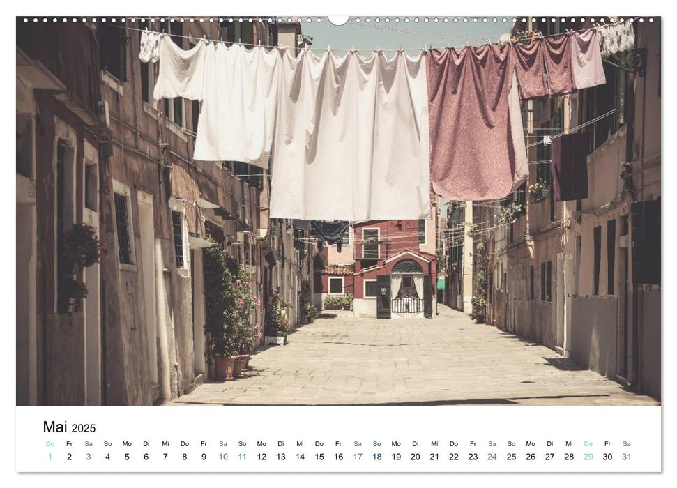 Venedig - Stille Ansichten (CALVENDO Premium Wandkalender 2025)