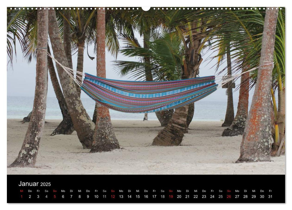 SAN BLAS INSELN Heimat der Kuna Indianer (CALVENDO Premium Wandkalender 2025)