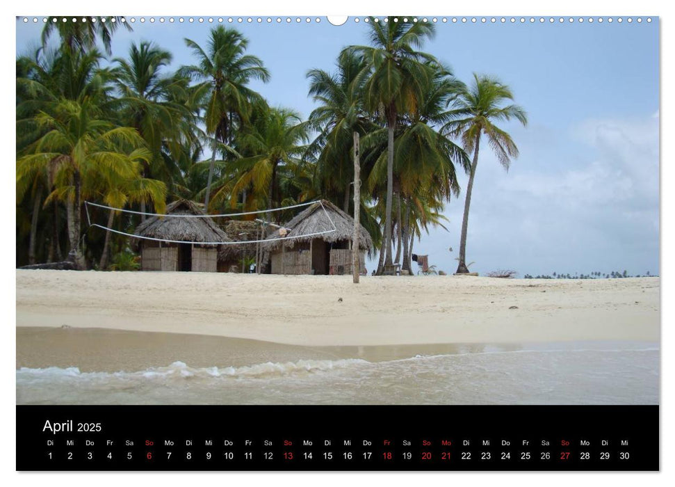 SAN BLAS INSELN Heimat der Kuna Indianer (CALVENDO Premium Wandkalender 2025)