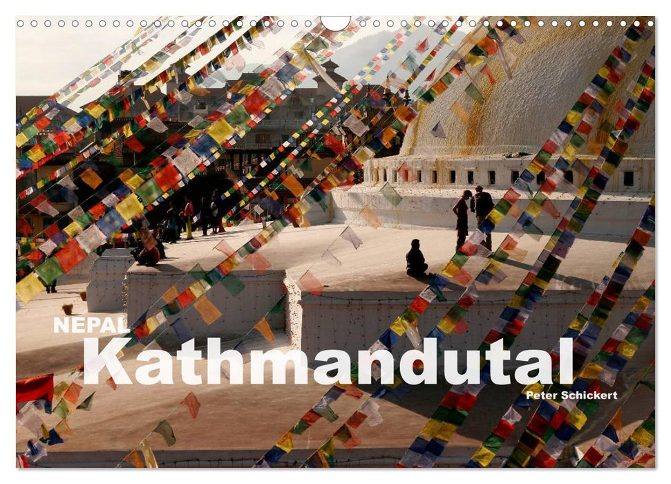 Nepal - Kathmandutal (CALVENDO Wandkalender 2025)