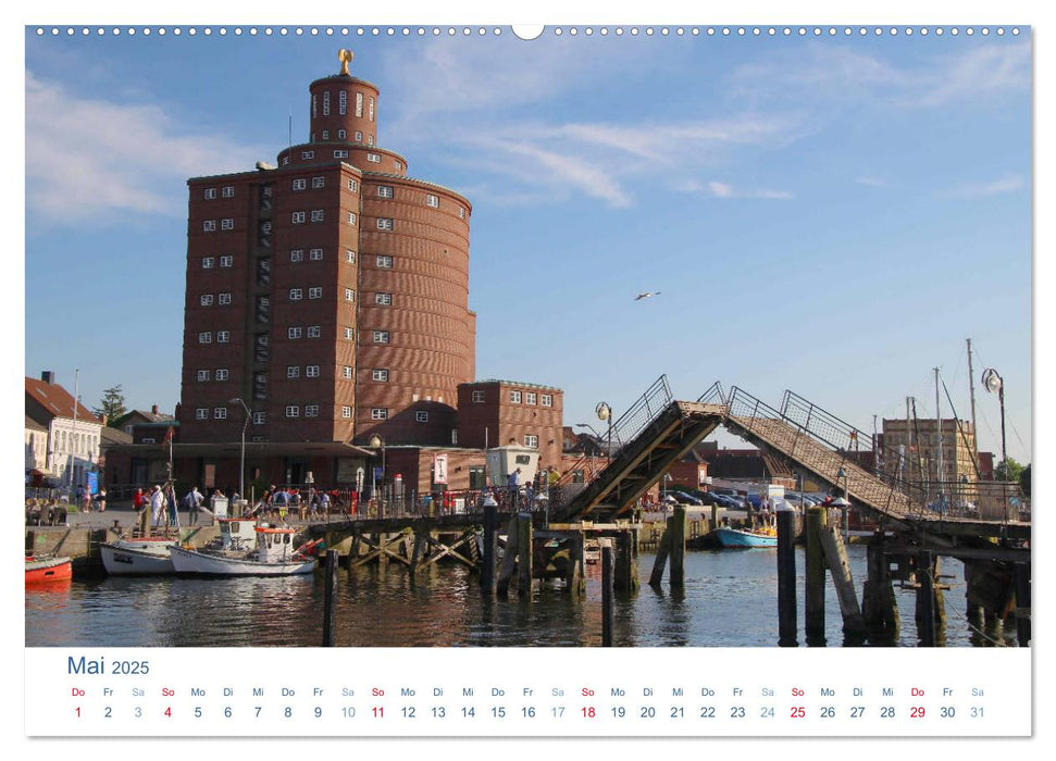 Eckernförde 2025. Impressionen rund um den Hafen (CALVENDO Premium Wandkalender 2025)