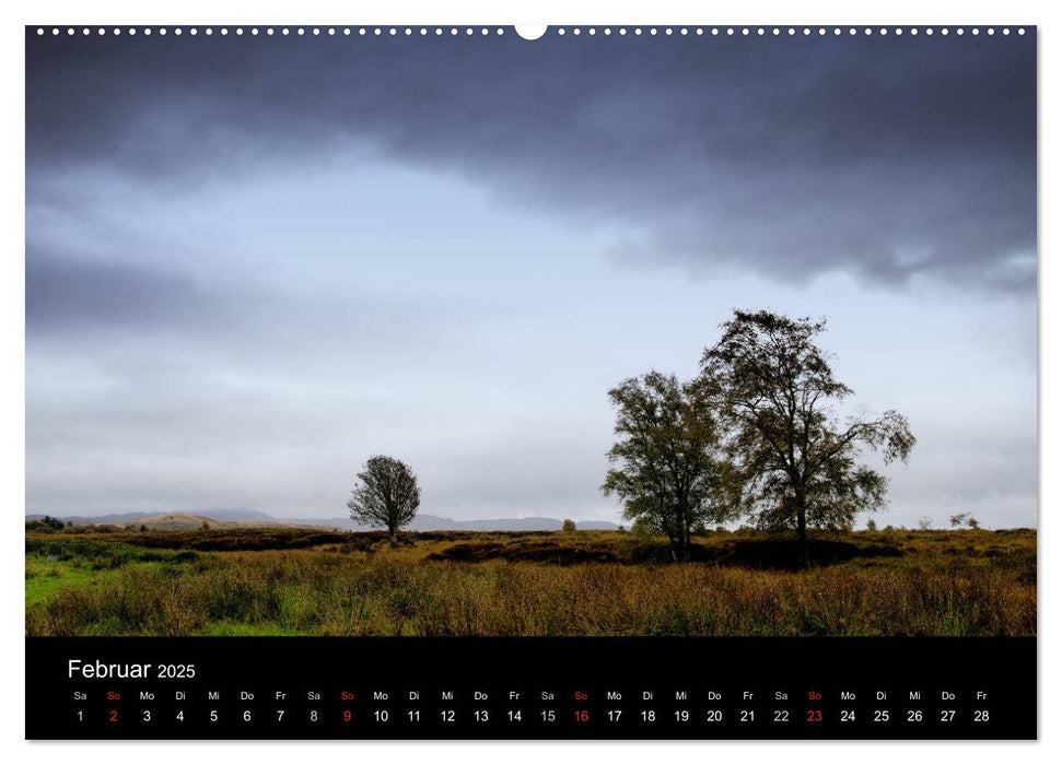 Schottland Landschaften (CALVENDO Wandkalender 2025)