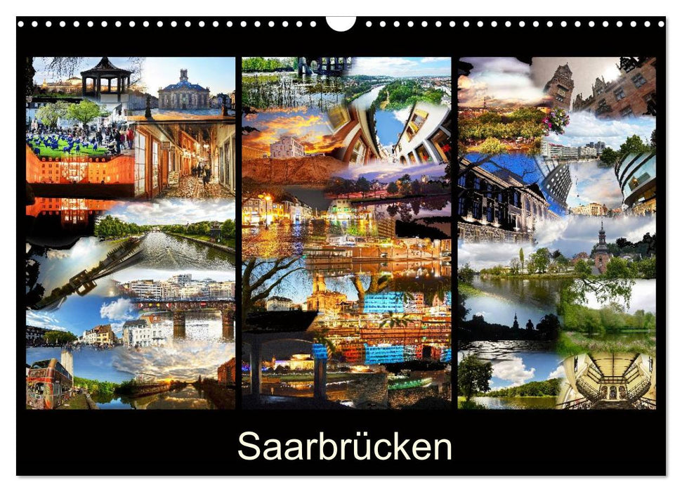 Saarbrücken (CALVENDO Wandkalender 2025)