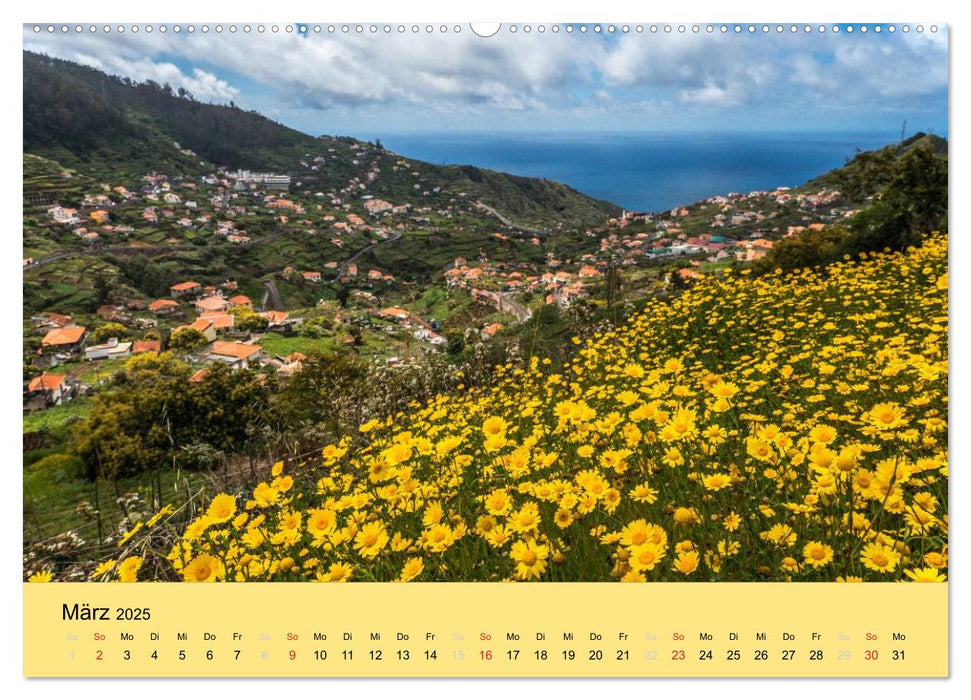 Zauberhaftes Madeira (CALVENDO Premium Wandkalender 2025)