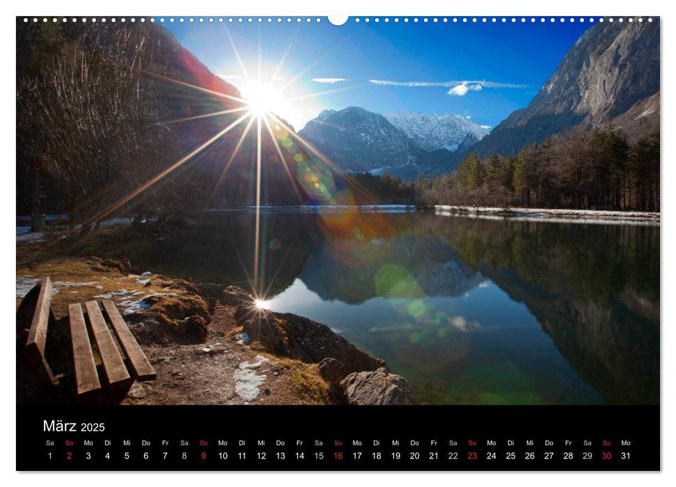 In den Tennengau einig`schaut (CALVENDO Premium Wandkalender 2025)