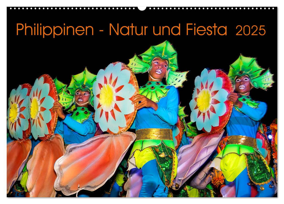 Philippinen - Natur und Fiesta (CALVENDO Wandkalender 2025)