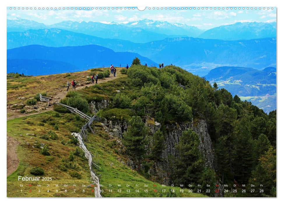 Urlaub auf der Seiser Alm (CALVENDO Premium Wandkalender 2025)