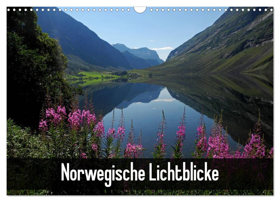 Norwegische Lichtblicke (CALVENDO Wandkalender 2025)