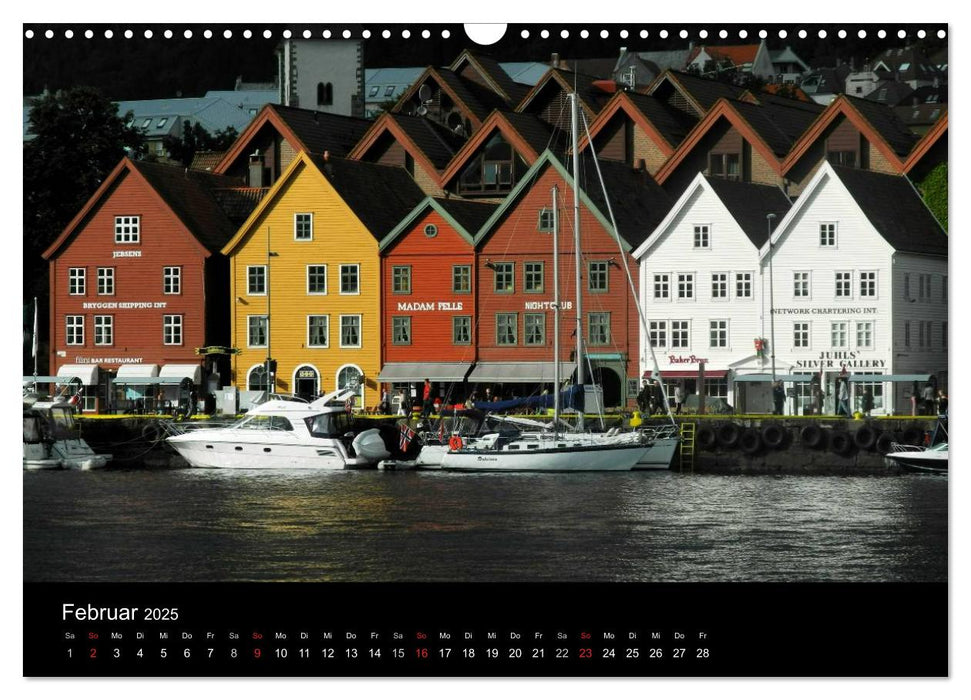 Norwegische Lichtblicke (CALVENDO Wandkalender 2025)