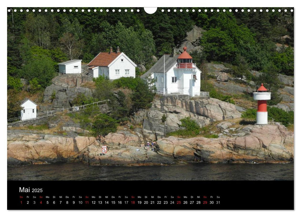 Norwegische Lichtblicke (CALVENDO Wandkalender 2025)