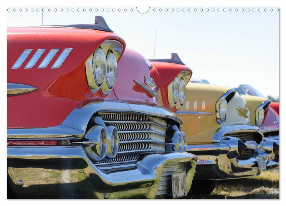 The art of mobility - american cars from the 50s & 60s (Part 2) (CALVENDO Wandkalender 2025)