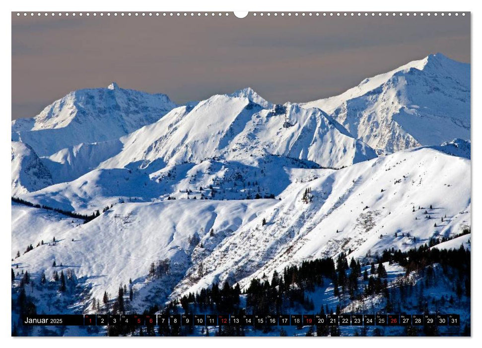 Meine Giganten in den Alpen Österreichs (CALVENDO Premium Wandkalender 2025)