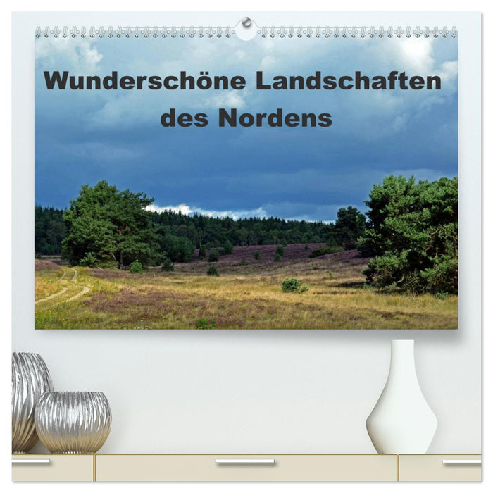 Wunderschöne Landschaften des Nordens (CALVENDO Premium Wandkalender 2025)