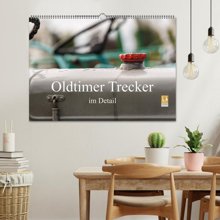 Oldtimer Trecker im Detail (CALVENDO Wandkalender 2025)