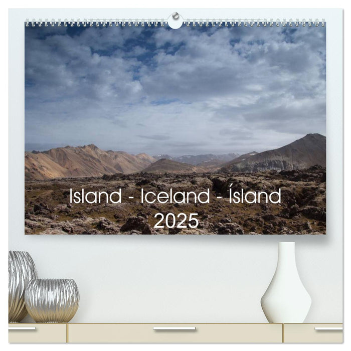 Island - Iceland - Ísland (CALVENDO Premium Wandkalender 2025)